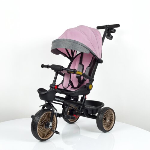 Sporting Machine Tricikl za decu sa rotirajućim sedištem I ležećim položajem SM-25302 Roze Cene