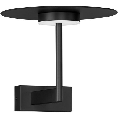 Nova Luce Mat crna LED zidna lampa aluminijska Tovi – Cene