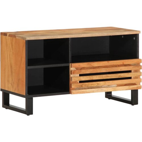 TV ormarić 80 x 34 x 46 cm od masivnog bagremovog drva Cene