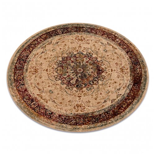 RugsX Preproga volna POLONIA KORDOBA25 ratas Rozeta, okvir svetlo rubin cercle 135 cm, (5000187840) Cene