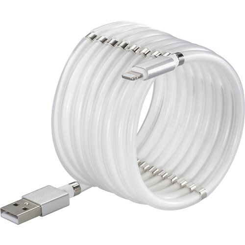 Renkforce USB kabel USB 2.0 USB-A vtič\, Apple Lightning vtič 1.00 m bela TO-6897012, (20417276) Cene