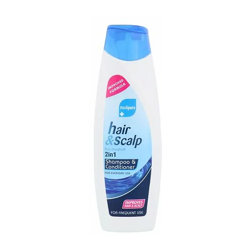 Xpel medipure hair & scalp 2in1 šampon protiv prhuti 400 ml za žene