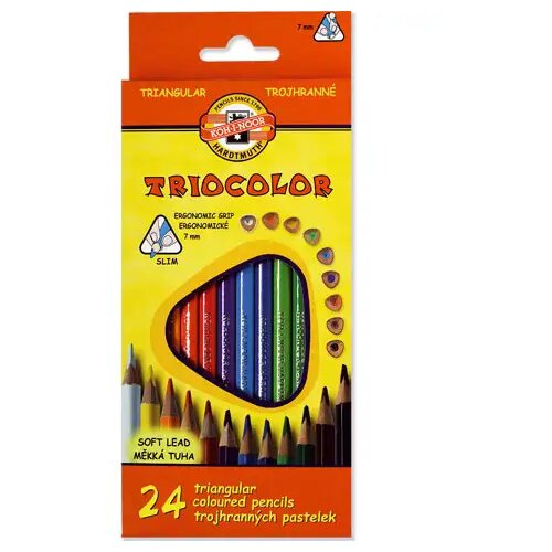 ICO Ico: Koh-I-Noor Triocolor 24-delni komplet barvnih svinčnikov Cene