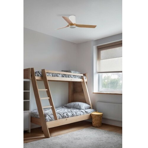 Faro 33833 - Plafonski ventilator MINI PUNT TUB S braon/bela prečnik 90 cm + daljinski upravljač Slike