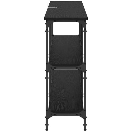  Konzolna stolica Crni hrast 150 x 29 x 75 cm - Crni hrast 150 cm Slike