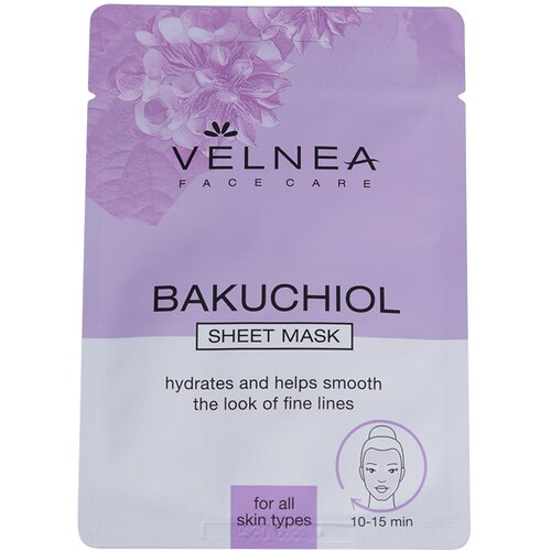 Velnea maska za lice u maramici Bakuchiol 15g Slike