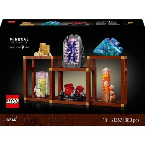 Lego LEGO&amp;reg; Ideas - Zbirka mineralov (21362) Slike