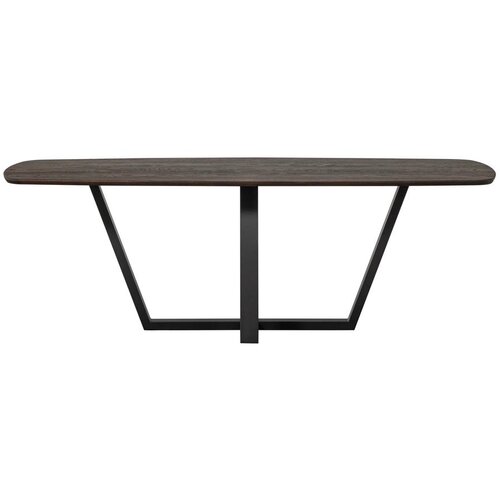 WOOOD Jedilna miza s hrastovo mizno plo&amp;scaron;čo 100x220 cm Tablo &amp;ndash; Slike