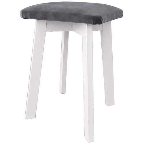  Tabure LUBE 36x36 cm bela/antracit Slike