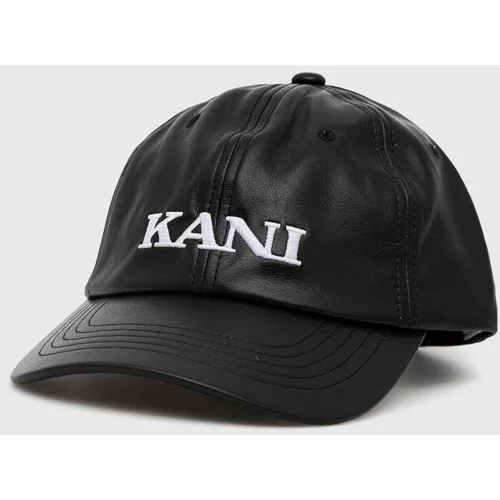 Karl Kani Kapa s šiltom črna barva