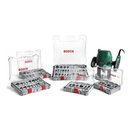 Bosch set glodala + pof 1200 ae ( 061599766S ) Cene