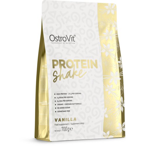 OSTROVIT Protein Shake 700g - Biljno-Životinjski Protein za Rast Mišića Slike