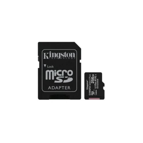 Kingston MicroSD Canvas Select Plus Memory Card 256GB ADAP Class10 Cijene