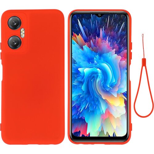 INORCO Ovitek za telefon Infinix Hot 20 5G, na udarce odporen tekoči silikonski ovitek z mehko podlogo s trakom, (22033998) Cene