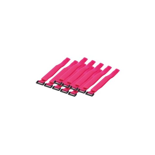 Logilink čičak trakice za vezivanje kablova 500x20mm, 10kom, pink Cene