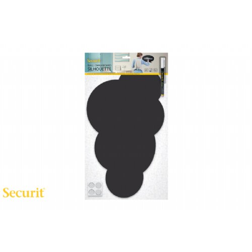 SECURIT KREDNA TABLA Silhouette z obliko OBLAKA FBCLOUD Slike
