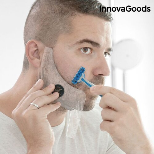 InnovaGoods Predložak za Brijanje Brade Hipster Barber Cijene
