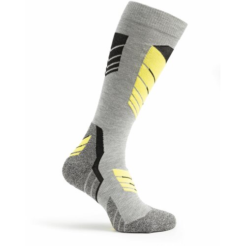 BRILLE ski čarape laax 2/1 sivo-žute Slike