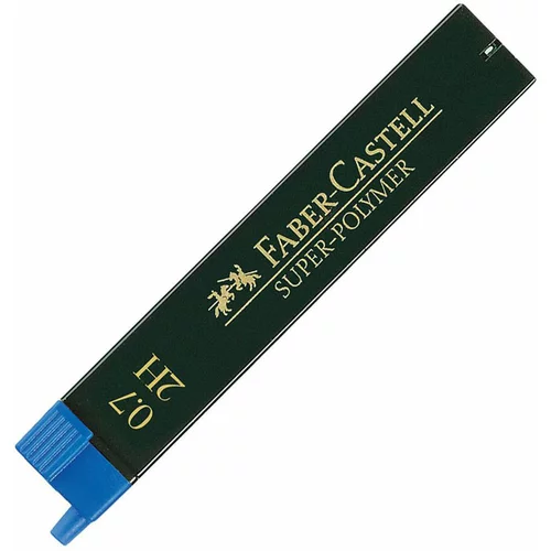 Faber-castell Mine za tehnični svinčnik Faber-Castell, 2H, 0.7 mm, 12 kosov