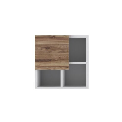 Hanah home Vi&scaron;enamenski ormar Abra Left Up Walnut White Cene