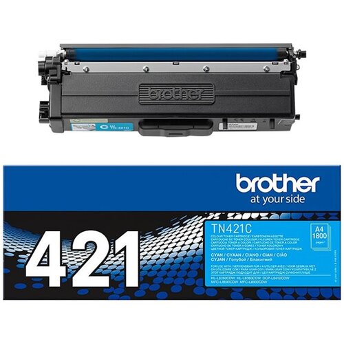Brother TN421C Toner kartu&amp;scaron;a modra Slike