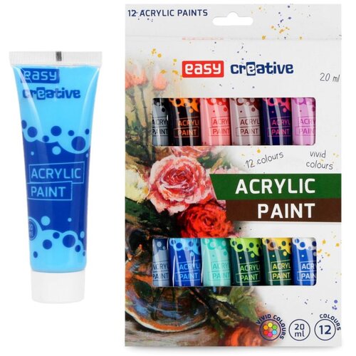  Akrilne boje | 12 boja | 20 ml Slike