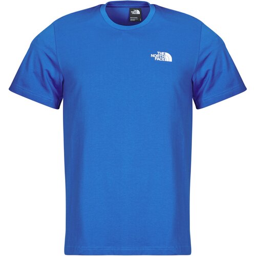 The North Face Majice s kratkimi rokavi S/S Simple Dome Modra Slike