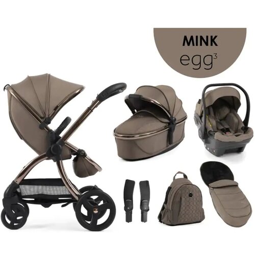 Egg 3&amp;reg; dječja kolica 6u1 - Mink Slike