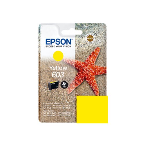 Epson Originalna rumena kartuša 603 - C13T03U44010 [Ml-2.4][Pag-130], (20304892) Cene