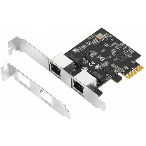 E PCI-Express kontroler 2-port 2.5 Gigabit Ethernet (Realtek 8125B) Slike