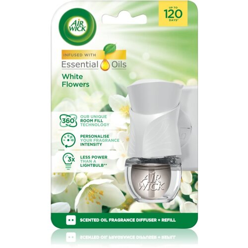 Air Wick White Flowers Electric polnilo za aroma difuzor 19 ml Cene