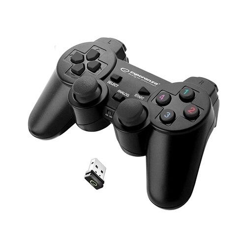 Game Pad ESPERANZA GLADIATOR, vibration, PS3/PC, wireless, black, EGG108K Cijene