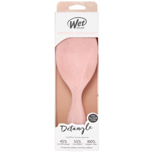 Wet Brush četka za kosu original detangler glitter coral Cene