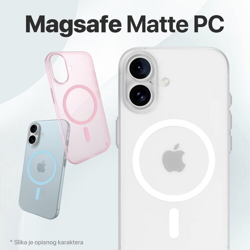 Torbica Magsafe Matte PC za Samsung S928B Galaxy S24 Ultra bela Cene