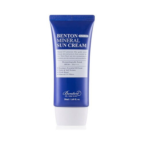 Benton Skin Fit Mineral mineralni fluid za sunčanje za lice SPF 50+ 50 ml Cene