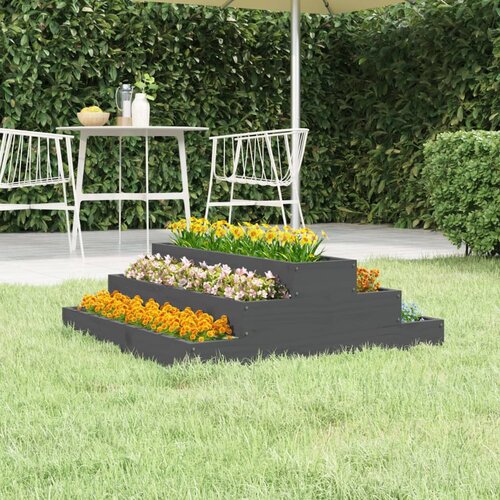  Sadilica siva 80x80x27 cm od masivne borovine Cijene