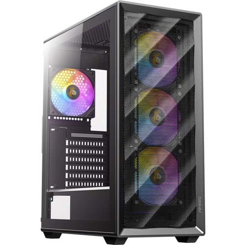Antec ax85 midi-atx rgb okno gaming črno ohišje Cene