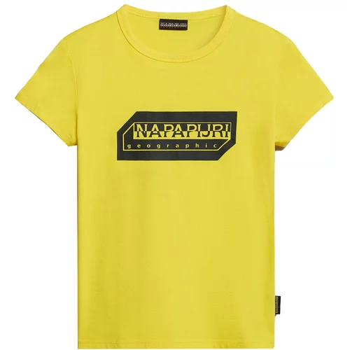 Napapijri Majica 'KITIK' žuta / crna