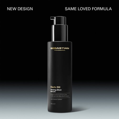 Sebastian Professional Dark Oil serum za sjajnu i mekanu kosu 140 ml Slike