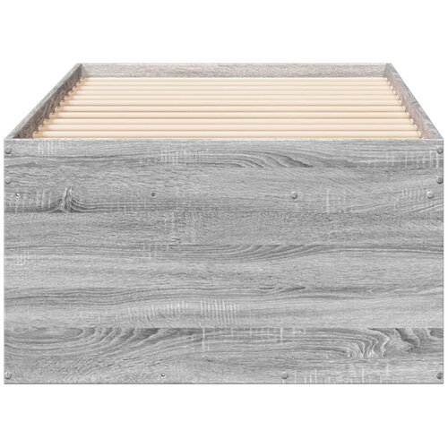  Dnevni krevet s ladicama bez madraca siva boja hrasta 90x200 cm Slike