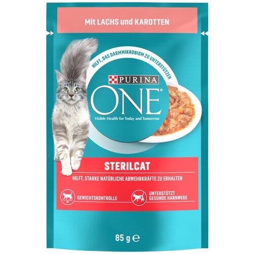 Purina ONE SterilCat - Losos i mrkva (52 x 85 g) Cene