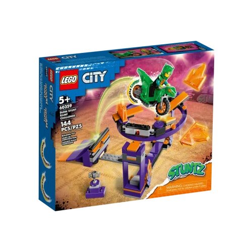 Lego kaskaderski izziv s klančino in košarkarskim obročem - 60359 Cene