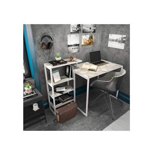 Hanah home radni sto rino white Cene