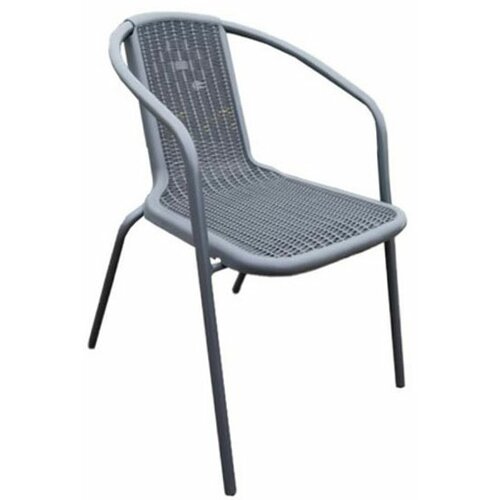 Nexsas baštenska stolica sa čeličnim okvirom i plastičnim sedalom WR-SX026 nica siva 67488 Cene