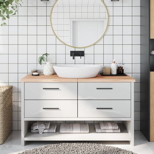  Kupaonska radna ploča 140x50x(2-4) cm netretirano masivno drvo Cijene