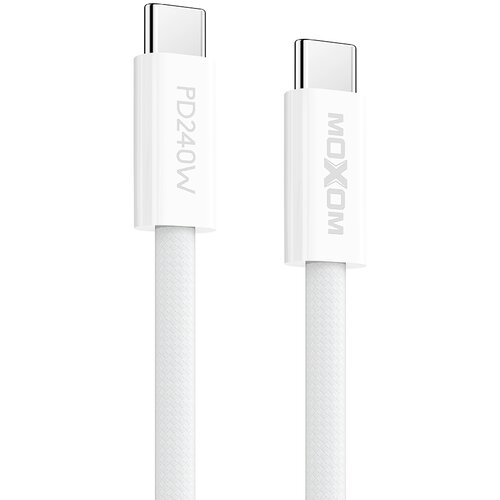  USB data kabl Moxom LX-CB907 Type-C na Type-C, Beli Cene