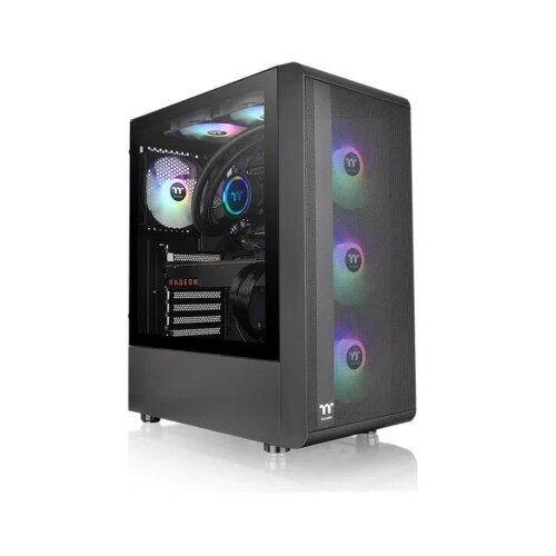 Thermaltake S200 TG ARGB Mid tower case, 3x ARGB 120mm Lite fan Cijene