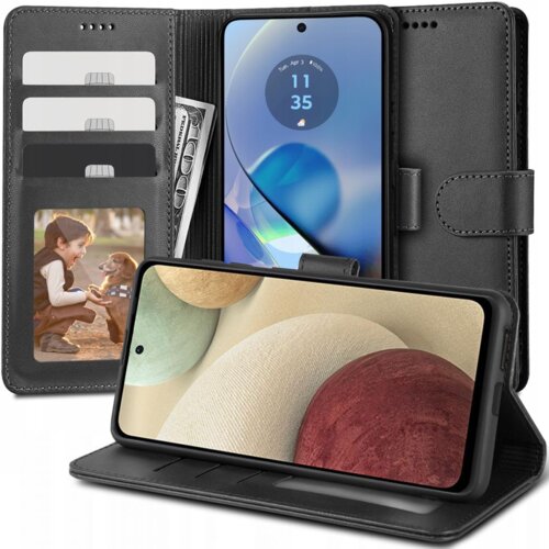 TECH-PROTECT OVITEK OVITEK DENARNICA ZA MOTOROLA MOTO G54 5G ČRN, (21974191) Cene
