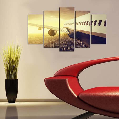 Wallity Set Slika 5M-19, 5 Delova Cene