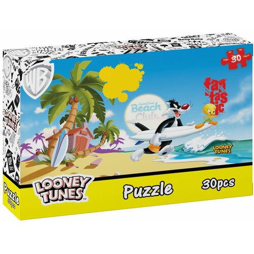 Warner Bros Puzzle - Looney Tunes Beach club (LTC024118) - 30 delova Slike
